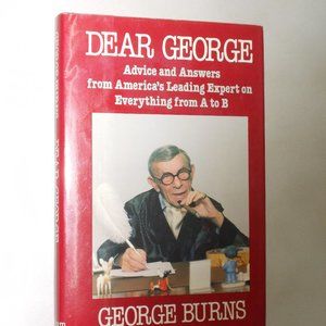EUC Vintage Dear George by George Burns hard cover